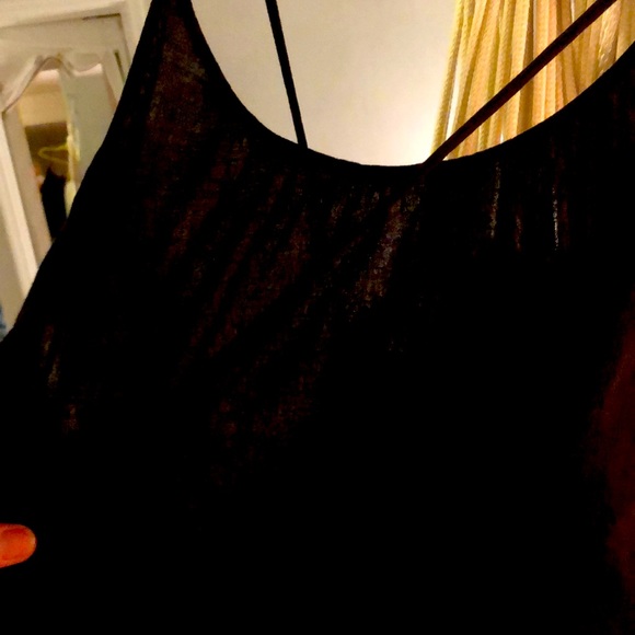 9Seed Cross Back Black OS Never Worn- beauty! - Picture 3 of 10